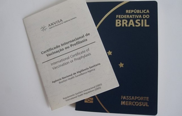 Imagem de Certificado Internacional de Vacinação passa a ser emitido pela Internet