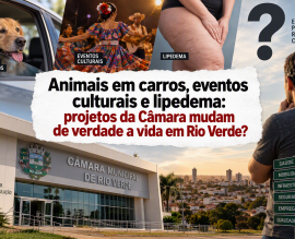 Imagem de Animais em carros, eventos culturais e lipedema: projetos da Câmara mudam de verdade a vida em Rio Verde?