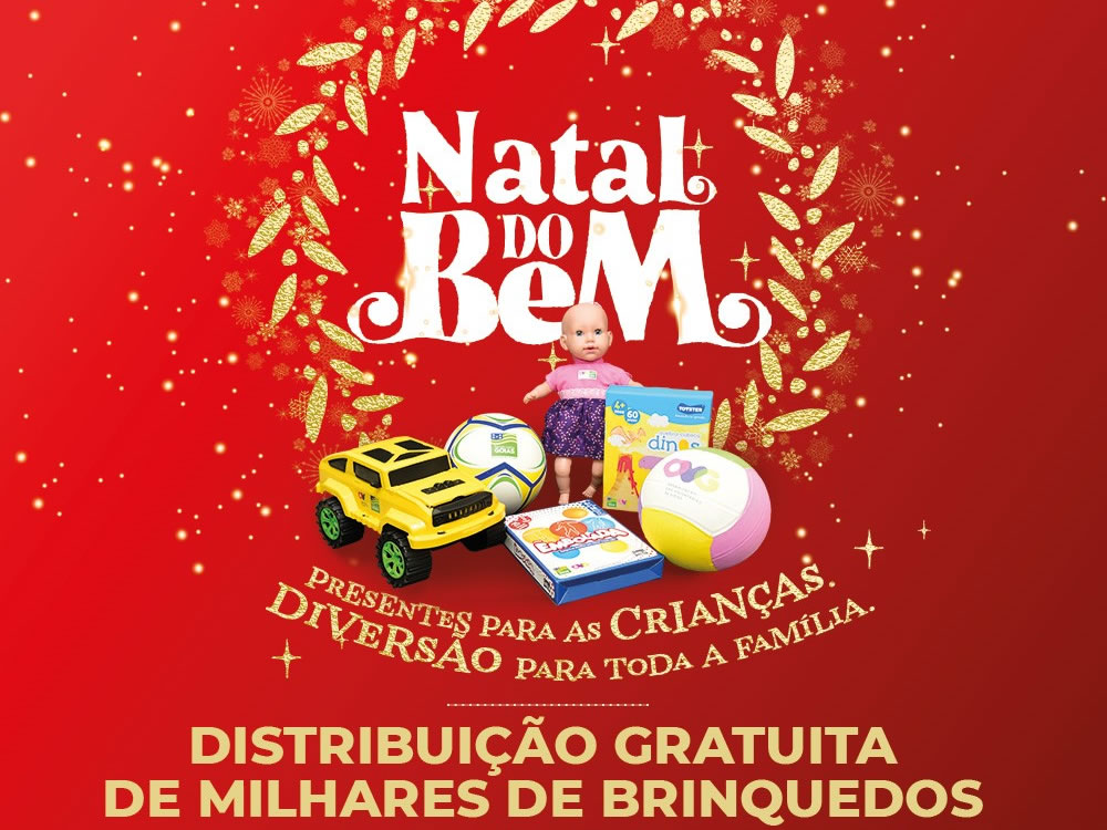 Imagem de OVG e Governo de Goiás entregam brinquedos em Rio Verde