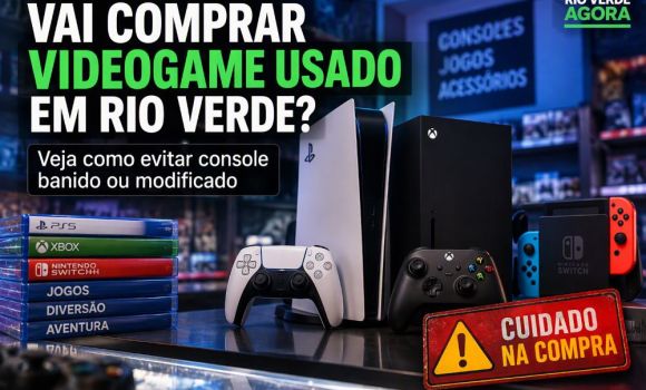 Imagem de Vai comprar videogame usado em Rio Verde? Veja os cuidados para evitar prejuízo