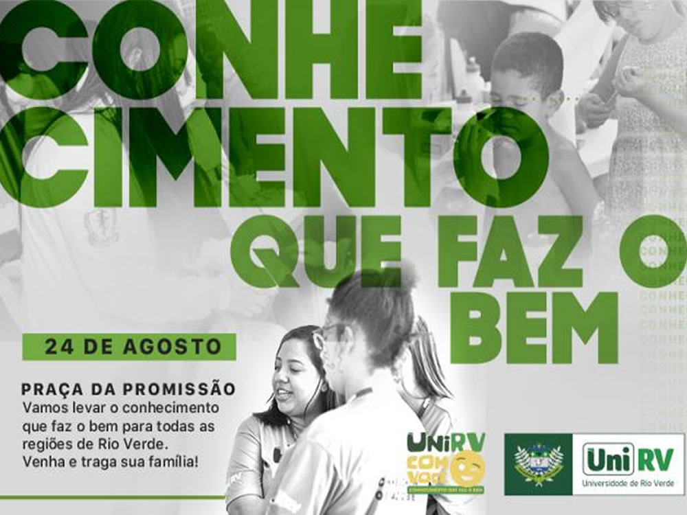 Imagem de “UniRV Com Você” atenderá comunidade no Bairro Promissão