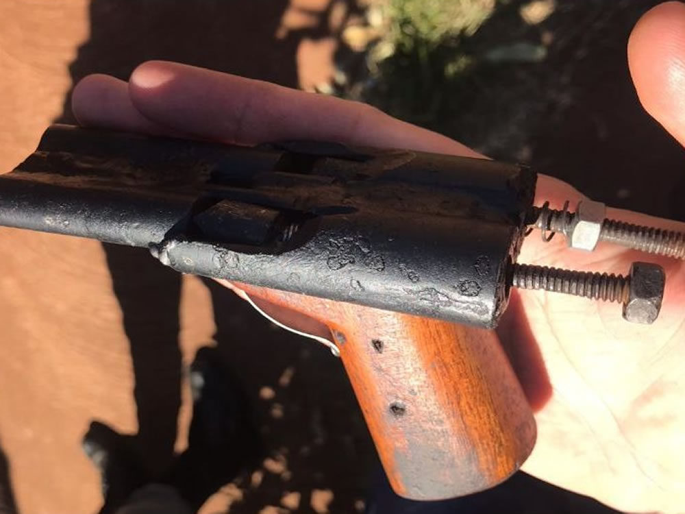 Imagem de Adolescente preso com arma artesanal em Rio Verde