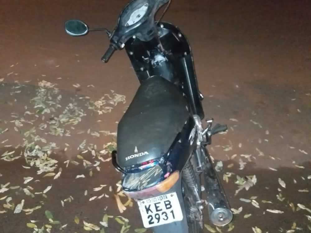 Imagem de PM recupera moto e prende um por receptação em Rio Verde