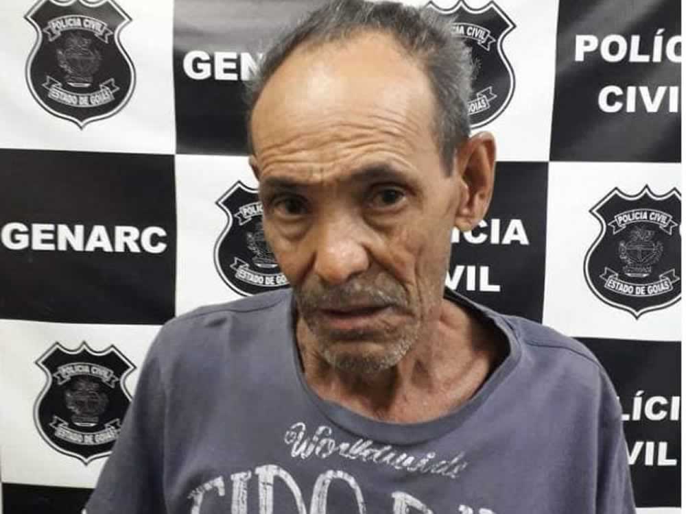 Imagem de Idoso preso com arma e acessórios em Itumbiara