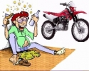Imagem de Motociclista flagrado bêbado