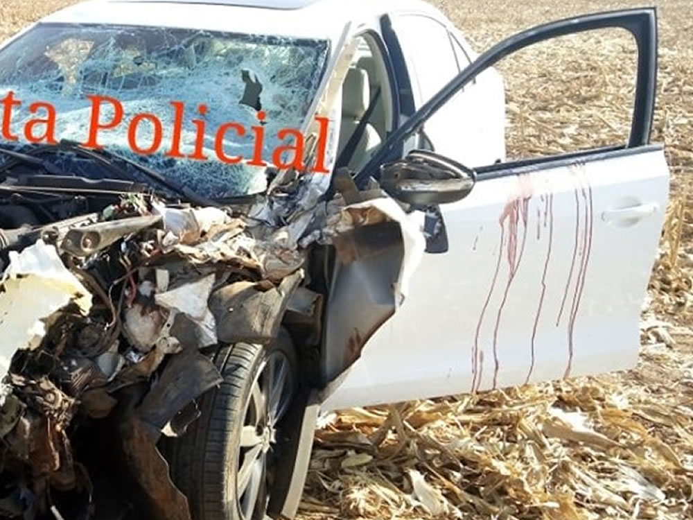 Imagem de Acidente deixa motorista ferido na BR-060, entre Jataí e Rio Verde