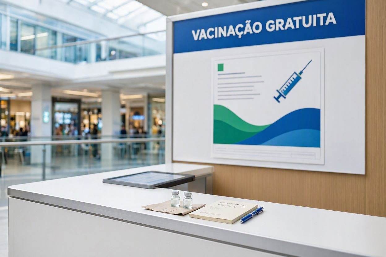 Imagem de Buriti Shopping recebe campanha gratuita de vacinação em Rio Verde com atendimento até domingo