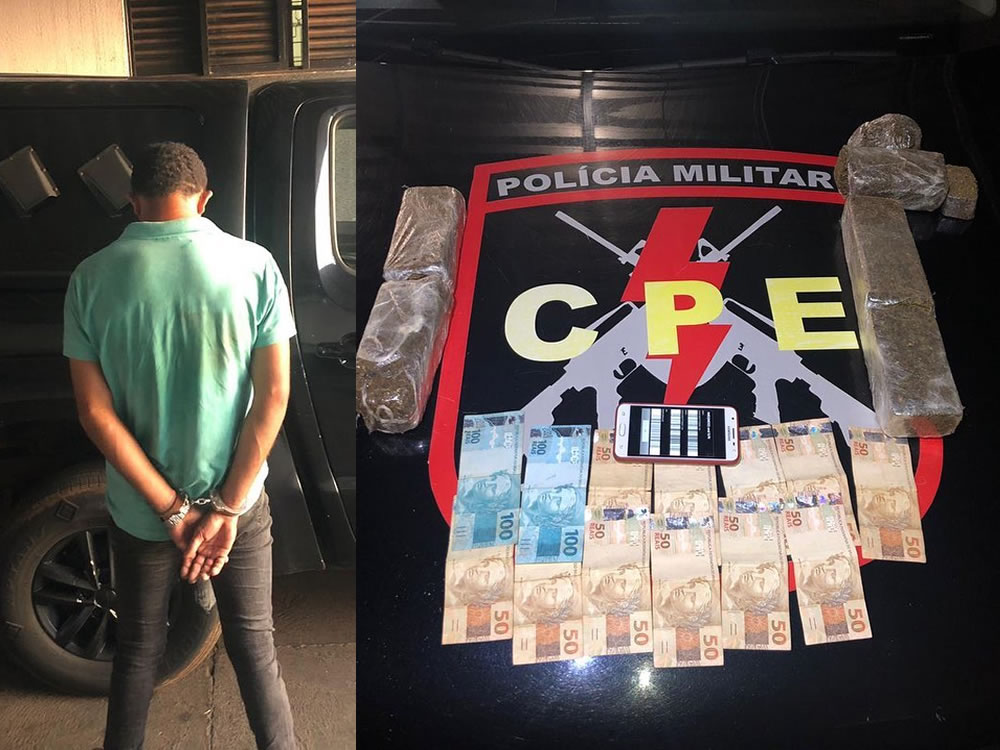 Imagem de Acusado de tráfico preso no Dimpe, em Rio Verde
