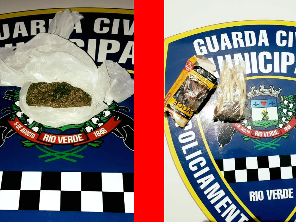 Imagem de Guarda Municipal apreende dois por posse de entorpecentes