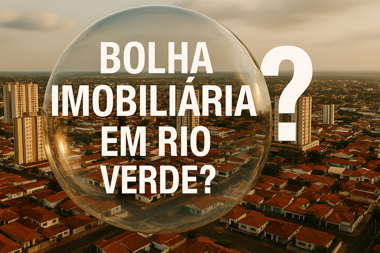 Imagem de Rio Verde: mercado imobiliário em expansão ou risco de bolha?