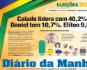 Imagem de Grupom|DM mostra Caiado com 40,2% e Eliton com 9,8%