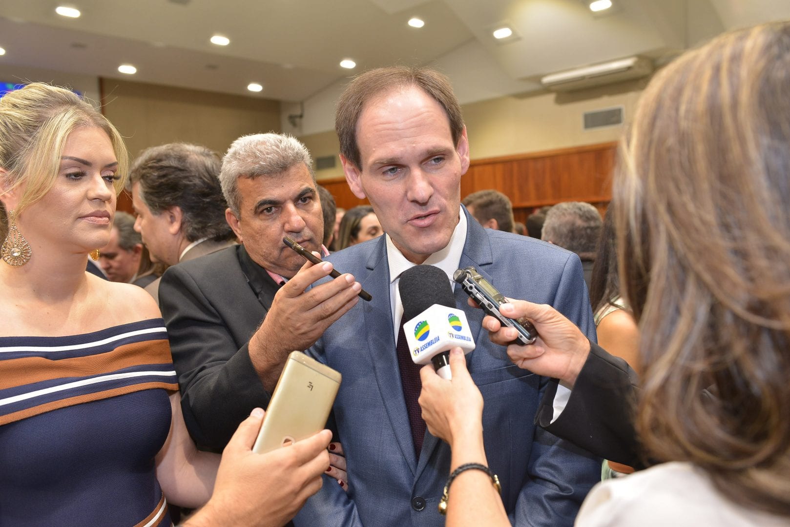 Imagem de Lissauer Vieira é eleito presidente da Alego