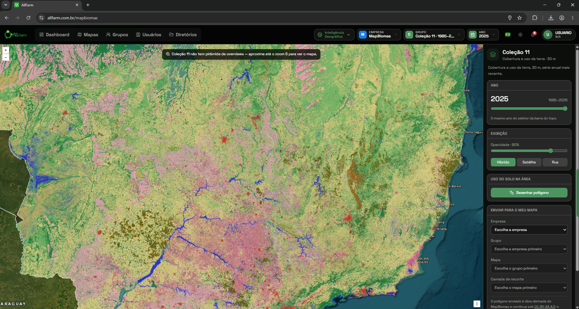 Imagem de Plataforma libera consultas gratuitas sobre situação fundiária e ambiental de imóveis rurais