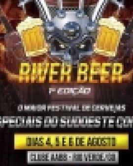 Imagem de River Beer traz cervejas finas e rock