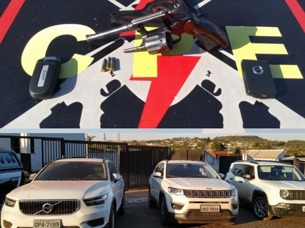 Imagem de Quadrilha de roubo de carros presa em Jataí