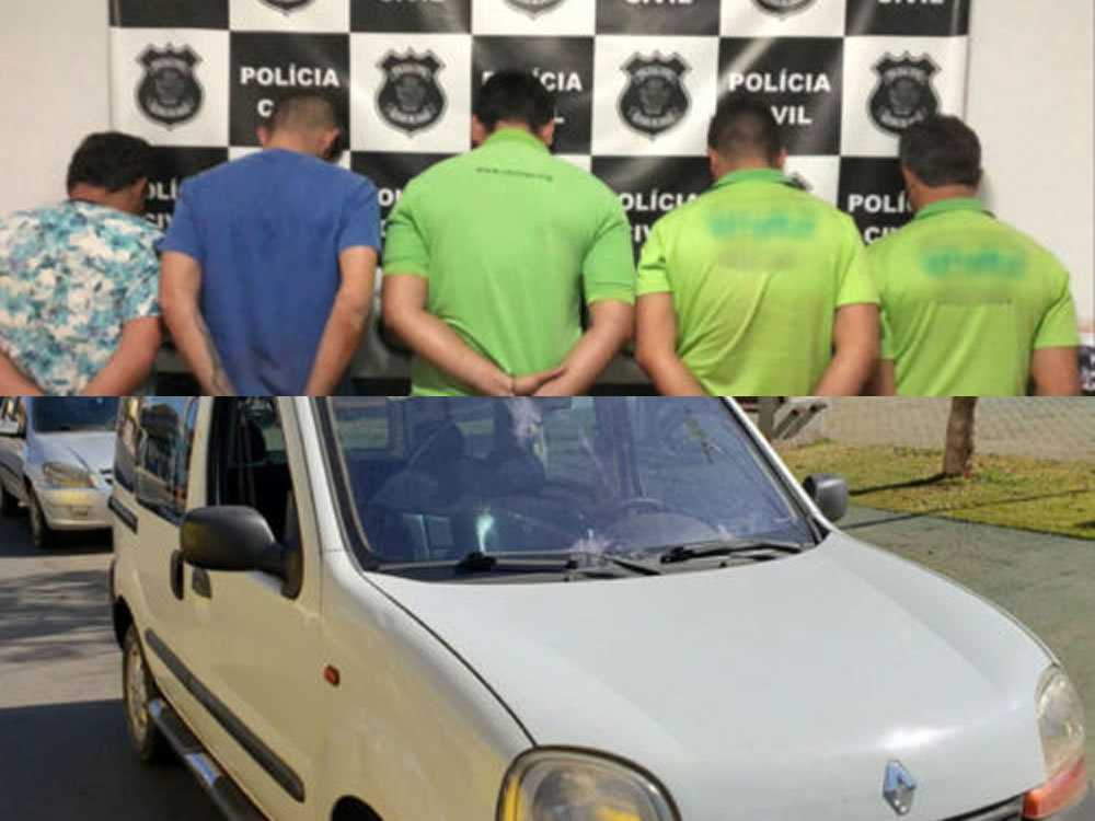 Imagem de Polícia Civil prende em flagrante membros de clínica de recuperação que transportavam vítima sequestrada