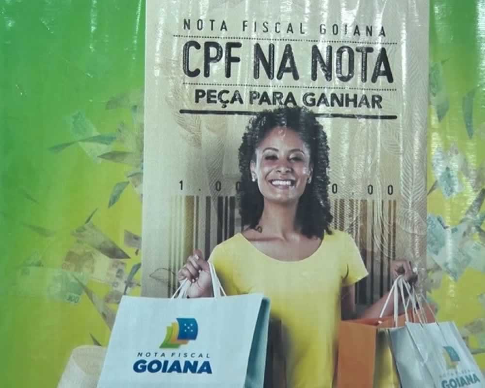 Imagem de Governo suspende sorteios da Nota Fiscal Goiana