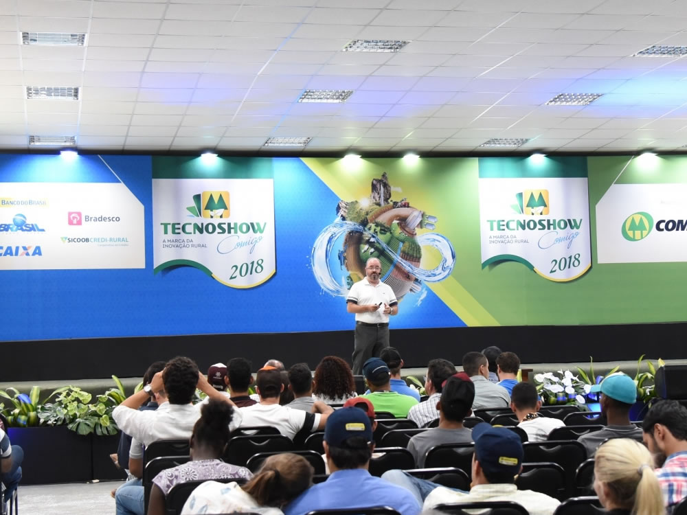 Imagem de Mercado agrícola e outras palestras na Tecnoshow