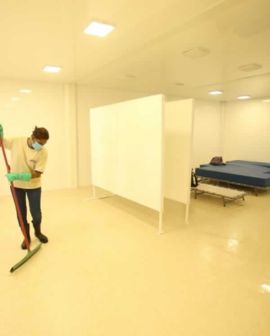 Imagem de Hospital de Campanha de Rio Verde recebe o primeiro paciente com suspeita de coronavírus