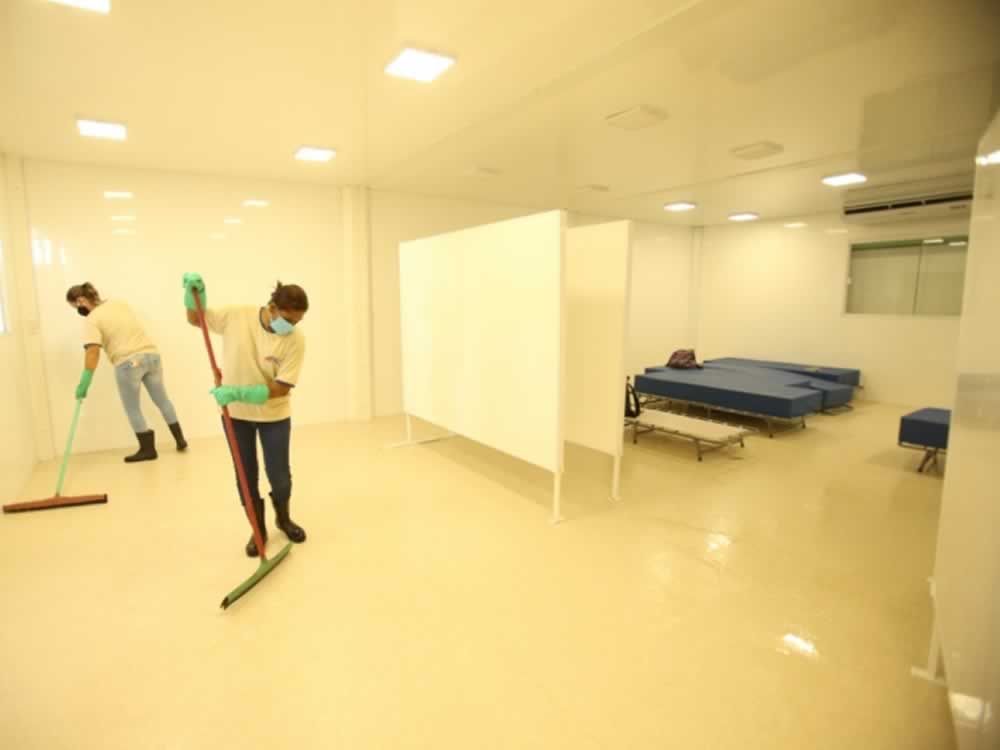 Imagem de Hospital de Campanha de Rio Verde recebe o primeiro paciente com suspeita de coronavírus