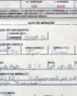 Imagem de SMT apreende documento falso