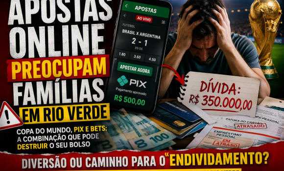 Imagem de Apostas online preocupam famílias em Rio Verde em ano de Copa do Mundo