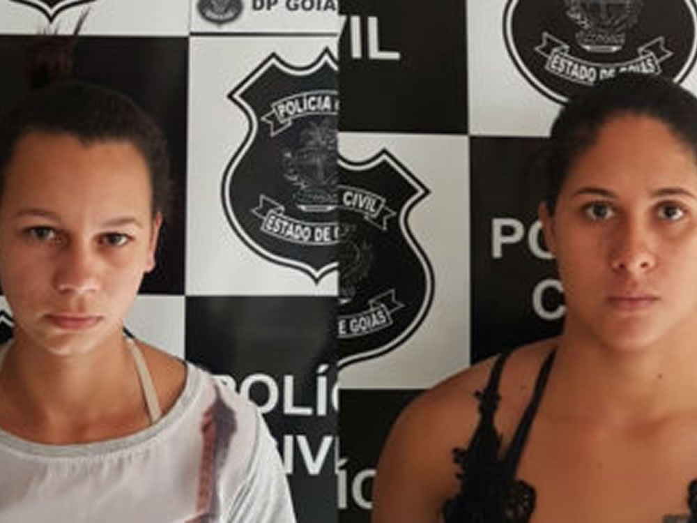 Imagem de Mulheres do tráfico presas em Goiatuba