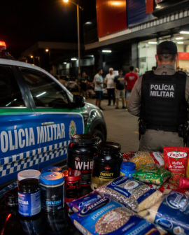 Imagem de Homem é preso em flagrante suspeito de furtar produtos em supermercado de Rio Verde