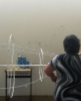 Imagem de Peças da iluminação de natal começam a ser montadas