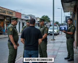 Imagem de Homem é conduzido à delegacia após ser reconhecido como suspeito de furto em Rio Verde