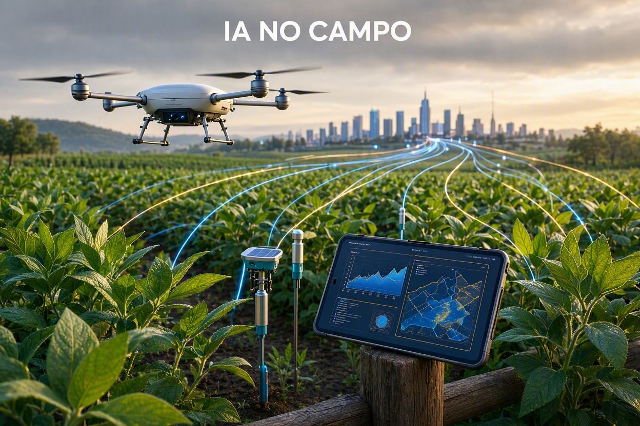 Imagem de IA no campo: como a inteligência artificial pode transformar o agro e os serviços públicos em Rio Verde