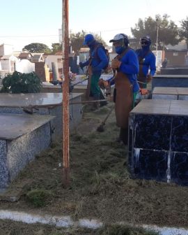 Imagem de Cemitério São Miguel recebe melhorias