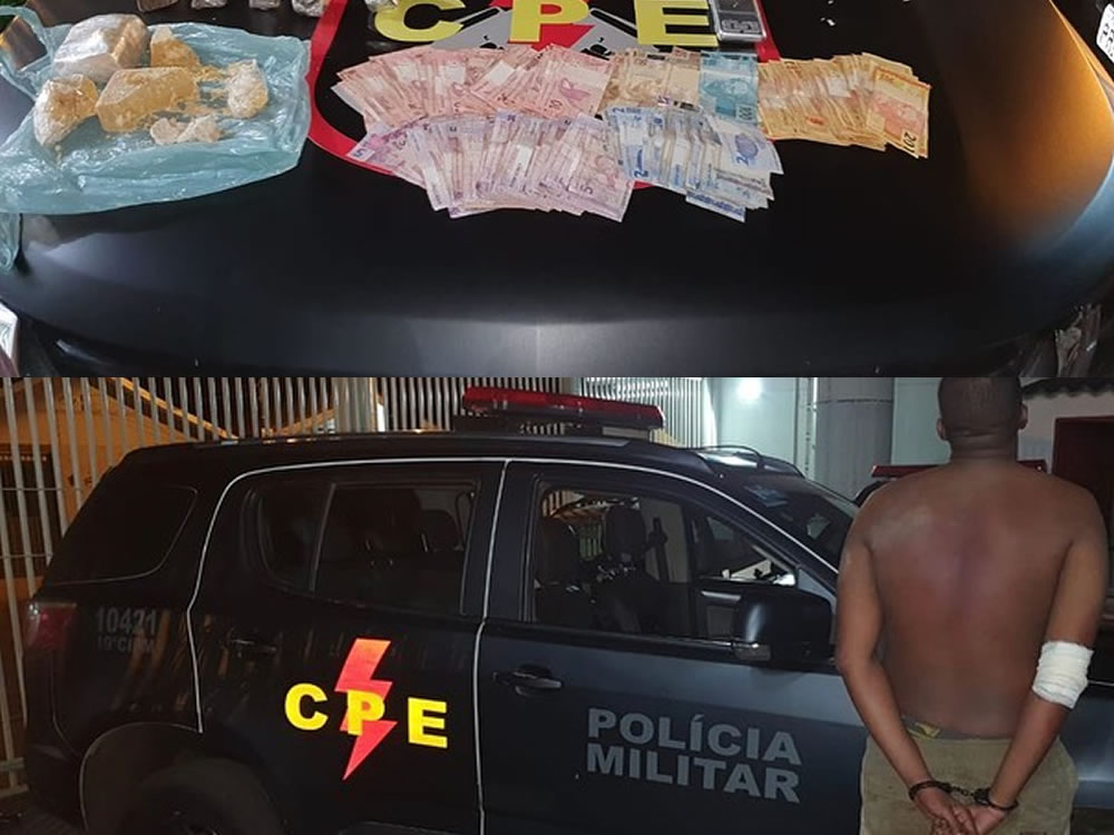 Imagem de Casal é preso por tráfico em Rio Verde