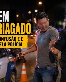 Imagem de Motorista é preso após teste apontar 1,08 mg/L de álcool no Jardim Presidente
