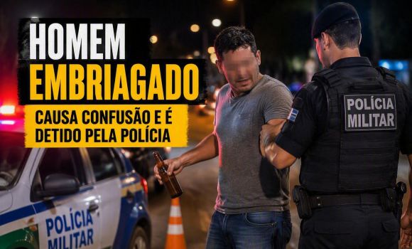 Imagem de Motorista é preso após teste apontar 1,08 mg/L de álcool no Jardim Presidente