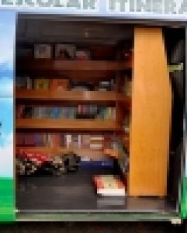 Imagem de Biblioteca Itinerante traz novidades aos alunos