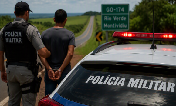 Imagem de Homem condenado pela Justiça é preso na zona rural de Rio Verde
