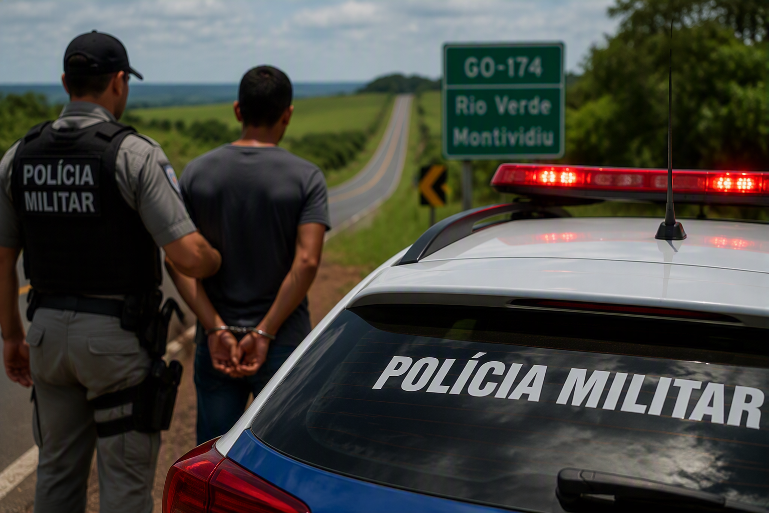 Imagem de Homem condenado pela Justiça é preso na zona rural de Rio Verde