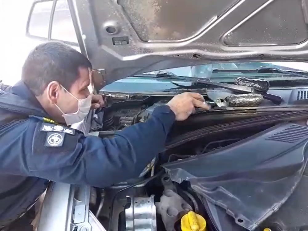 Imagem de Motorista de aplicativo é preso transportando droga na BR-060