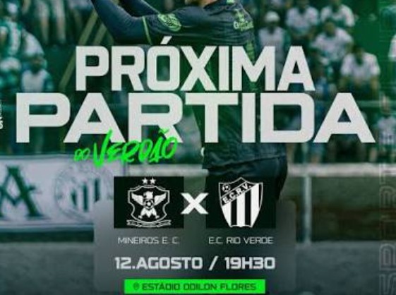 Imagem de Rio Verde visita o Mineiros hoje tentando manter liderança da Divisão de Acesso