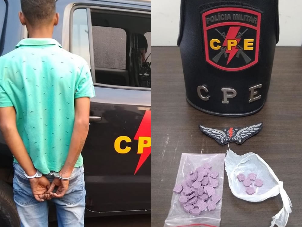 Imagem de Homem preso com ecstasy em Rio Verde