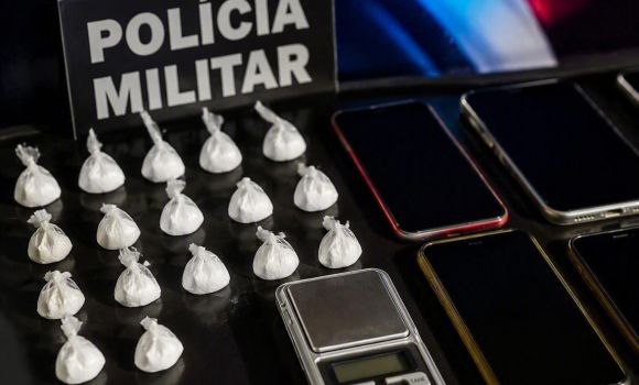 Imagem de Polícia prende suspeito de tráfico com porções de cocaína em Rio Verde