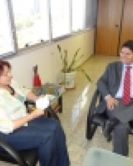 Imagem de Heuler foi recebido pela Secretária Nacional de Habitação