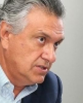 Imagem de Caiado: é preciso enfrentar as facções que tomaram conta de Goiás