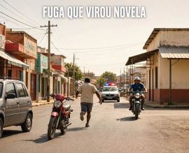 Imagem de Tentou dar “calote” na tela do celular, fugiu da PM e acabou cercado por três horas em armazém