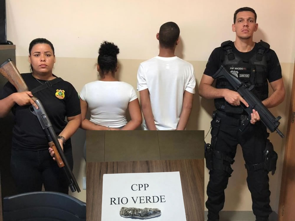 Imagem de Mulher é presa tentando entrar com droga nas partes íntimas na Casa de Prisão Provisória de Rio Verde