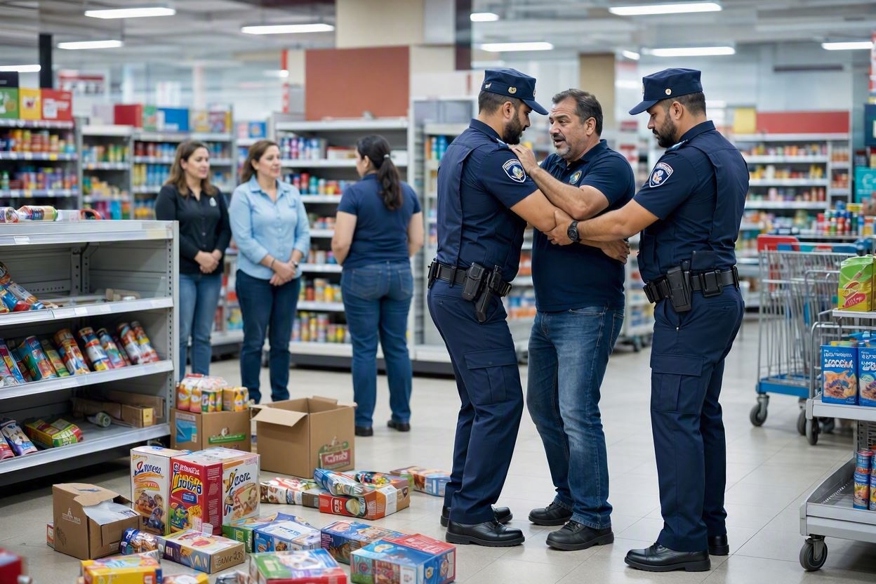 Imagem de Homem é detido após causar tumulto em supermercado de Rio Verde