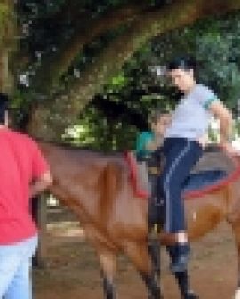 Imagem de Centro de Equoterapia atende mais de 100 pessoas