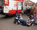 Imagem de SAMU e bombeiros recebem treinamento