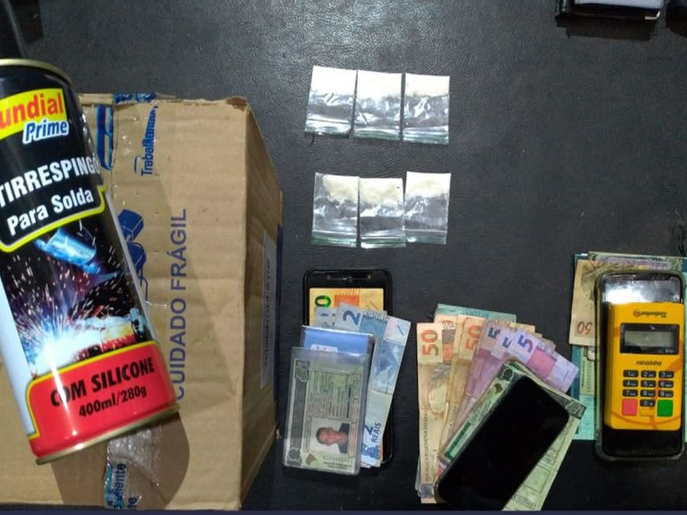 Imagem de Trio é preso por tráfico no Bairro Promissão, em Rio Verde